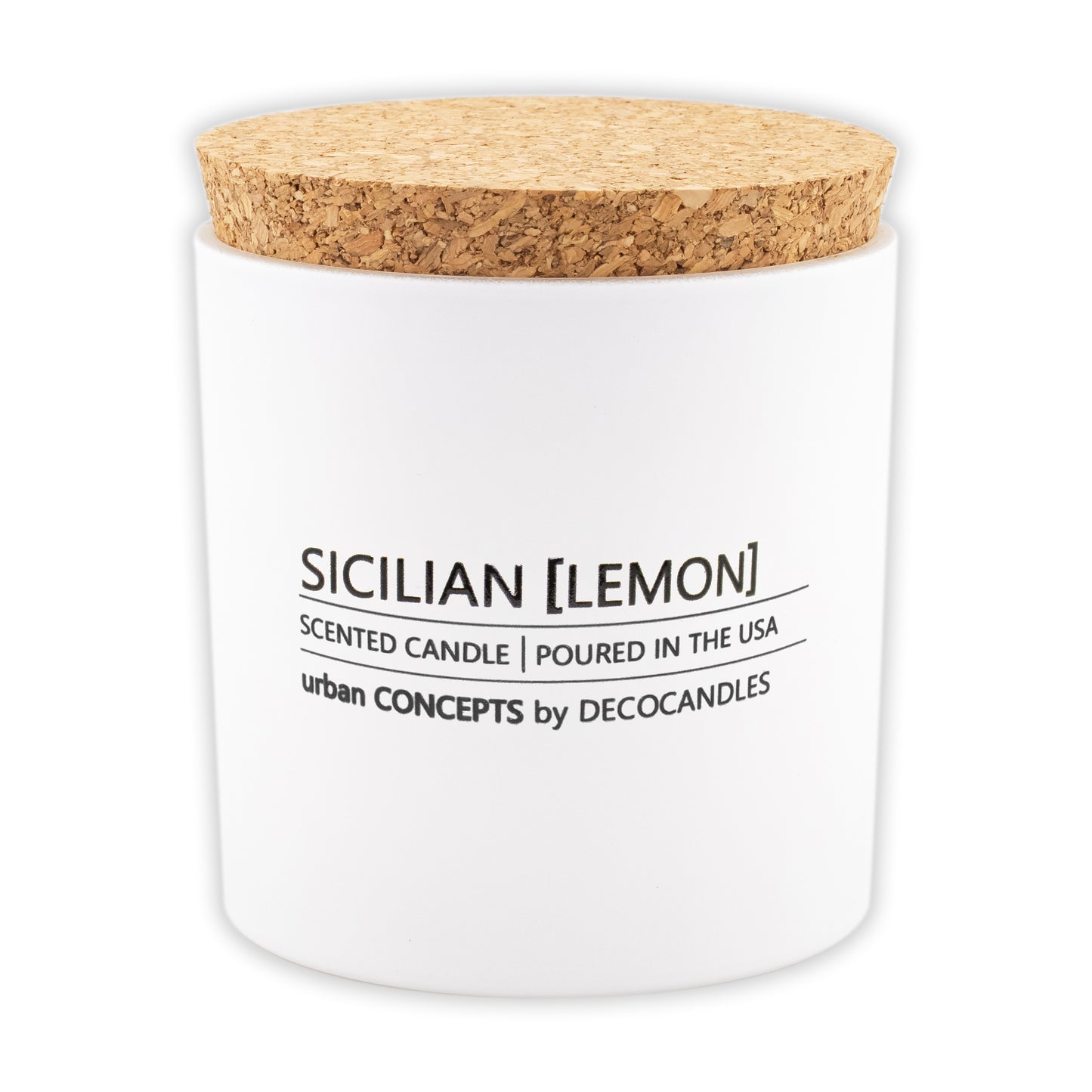 Sicilian Lemon | 9 Oz. w/ Cork lid