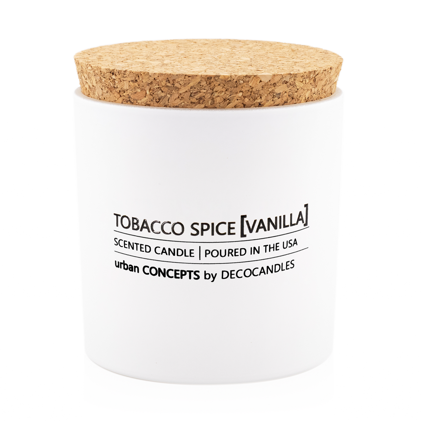 Tobacco, Spice & Vanilla - 9 Oz. w/ Cork lid