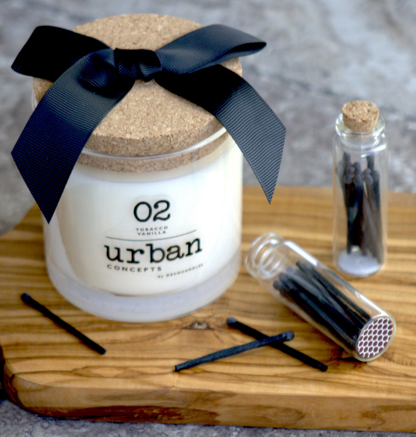 Urban Concepts | Musky Amber & Rose | 9 Oz. w/ Cork lid