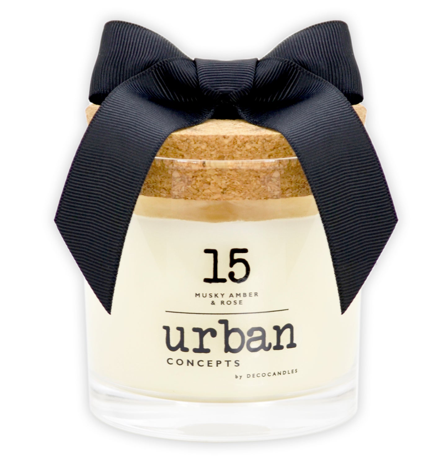 Urban Concepts | Musky Amber & Rose |  6.7 Oz. w/ Cork lid