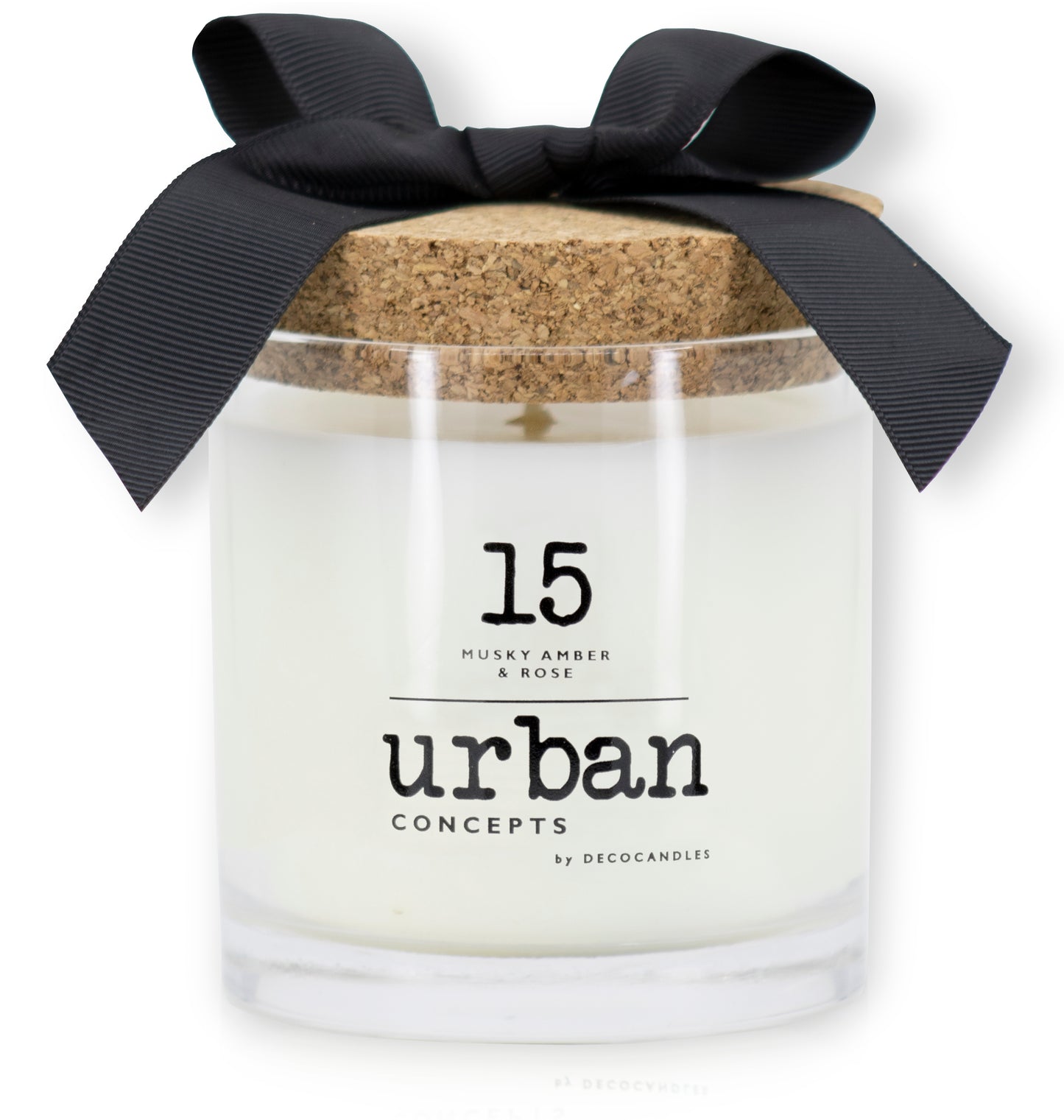 Urban Concepts | Musky Amber & Rose | 9 Oz. w/ Cork lid