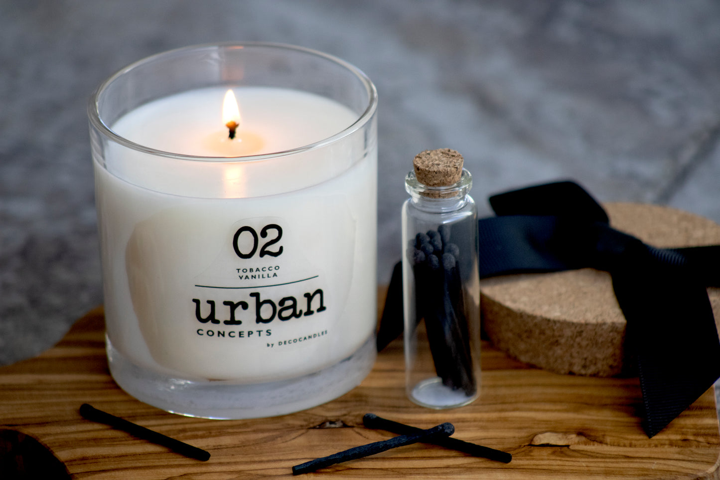 Urban Concepts | Musky Amber & Rose | 9 Oz. w/ Cork lid