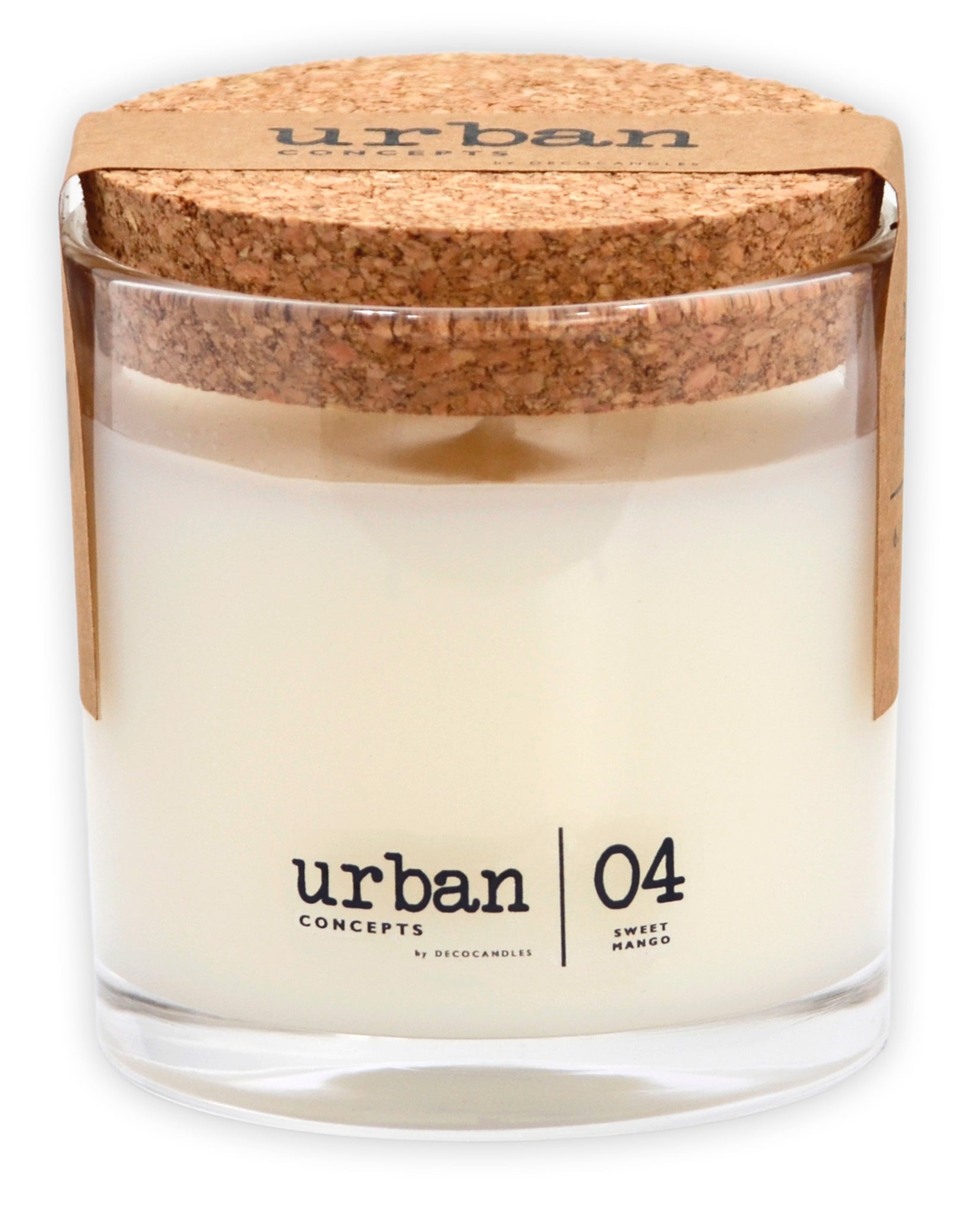 6.7 Oz. Clear Jar w/ Cork Lid