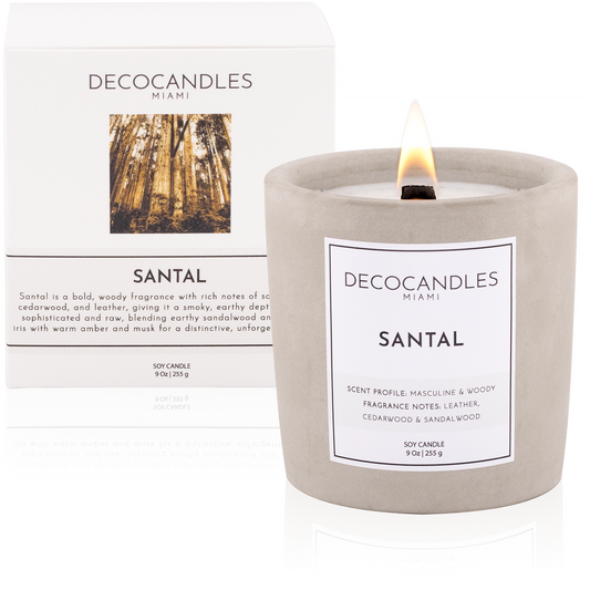 Santal - 9 Oz. Concrete Jar w/ Box