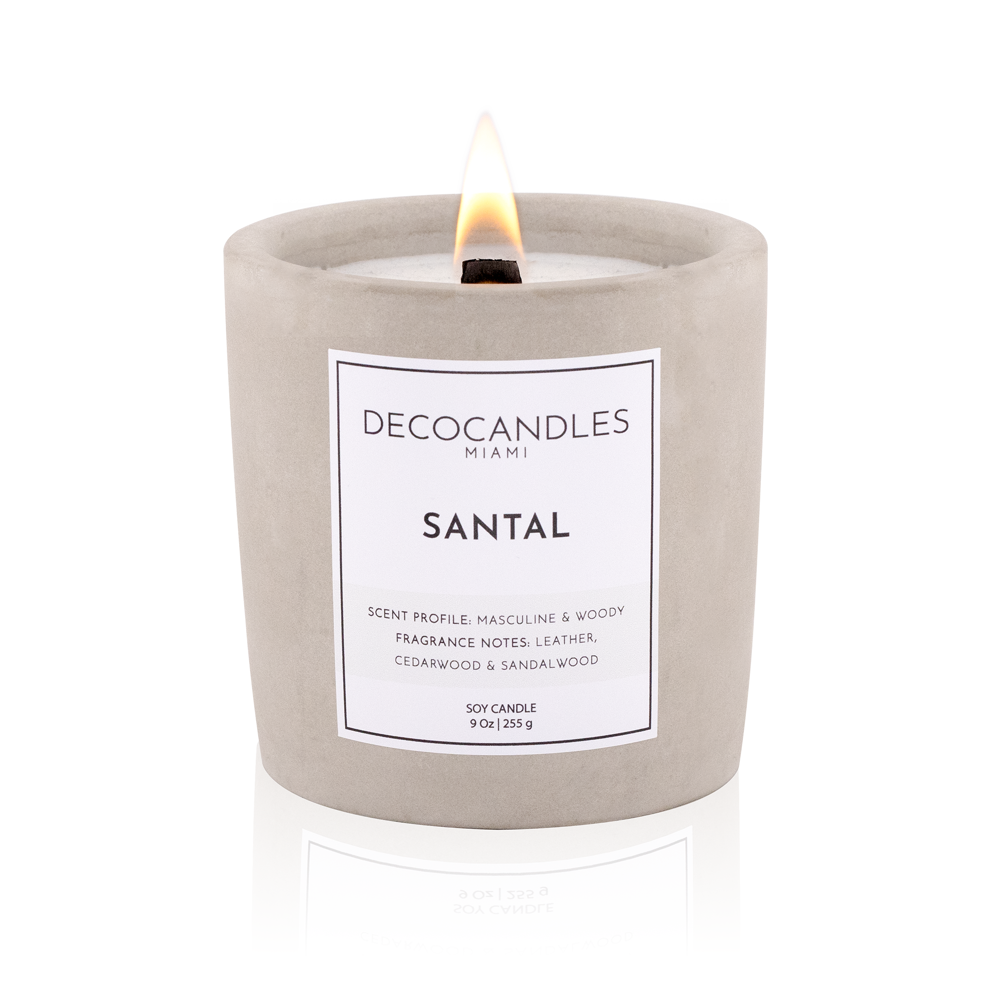 Santal - 9 Oz. Concrete Jar w/ Box