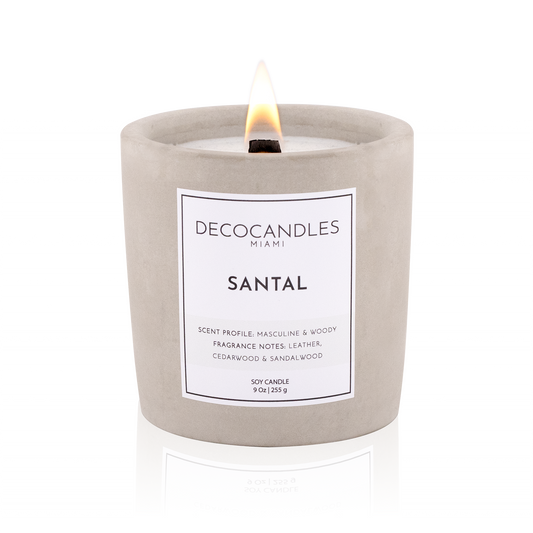 Santal - 9 Oz. Concrete Jar w/ Box