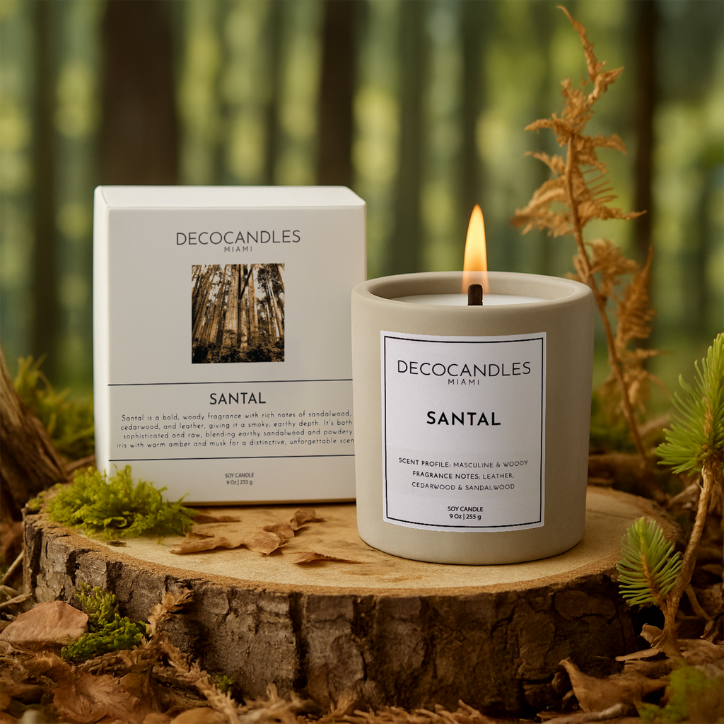 Santal - 9 Oz. Concrete Jar w/ Box