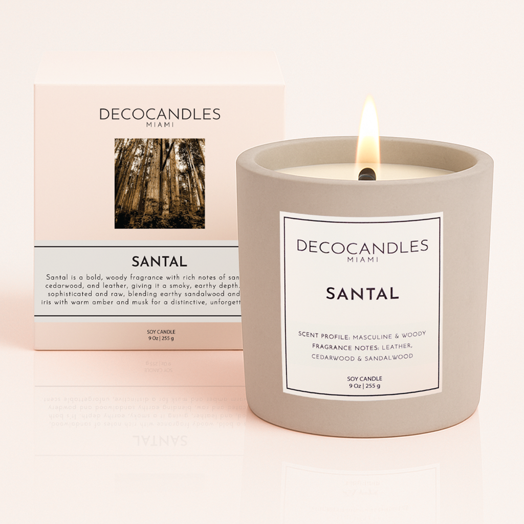 Santal - 9 Oz. Concrete Jar w/ Box