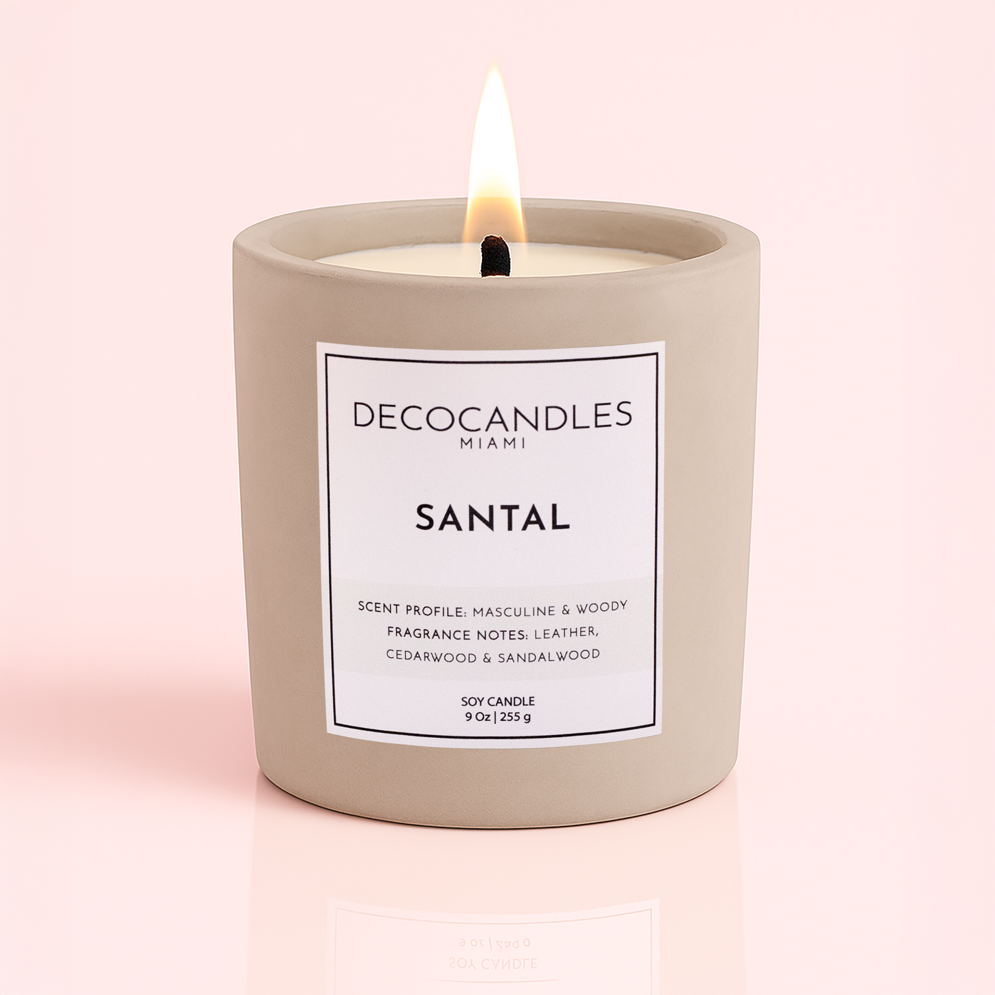 Santal - 9 Oz. Concrete Jar w/ Box