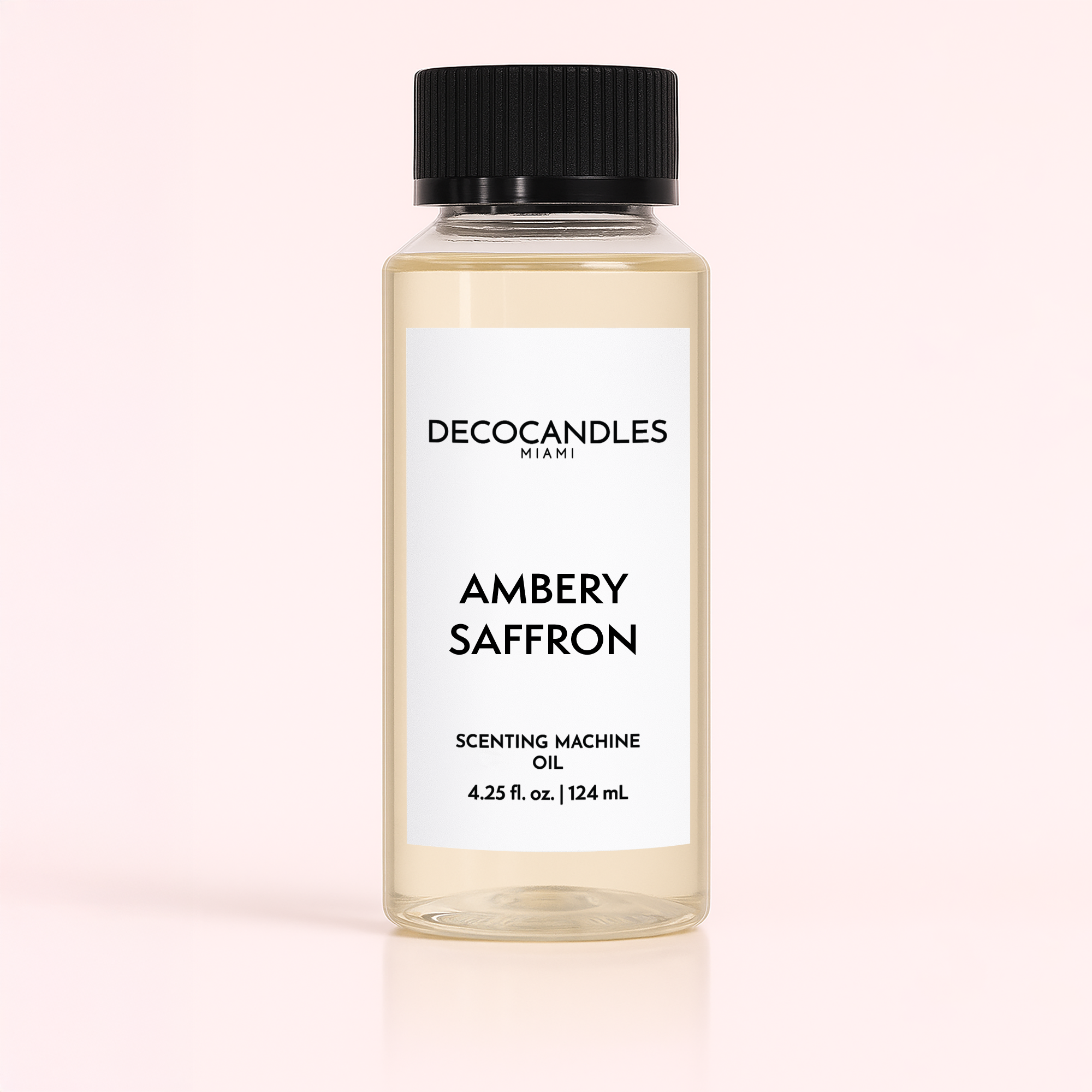 Ambery Saffron | Diffuser Machine Oil Refill | 4.2 Oz.