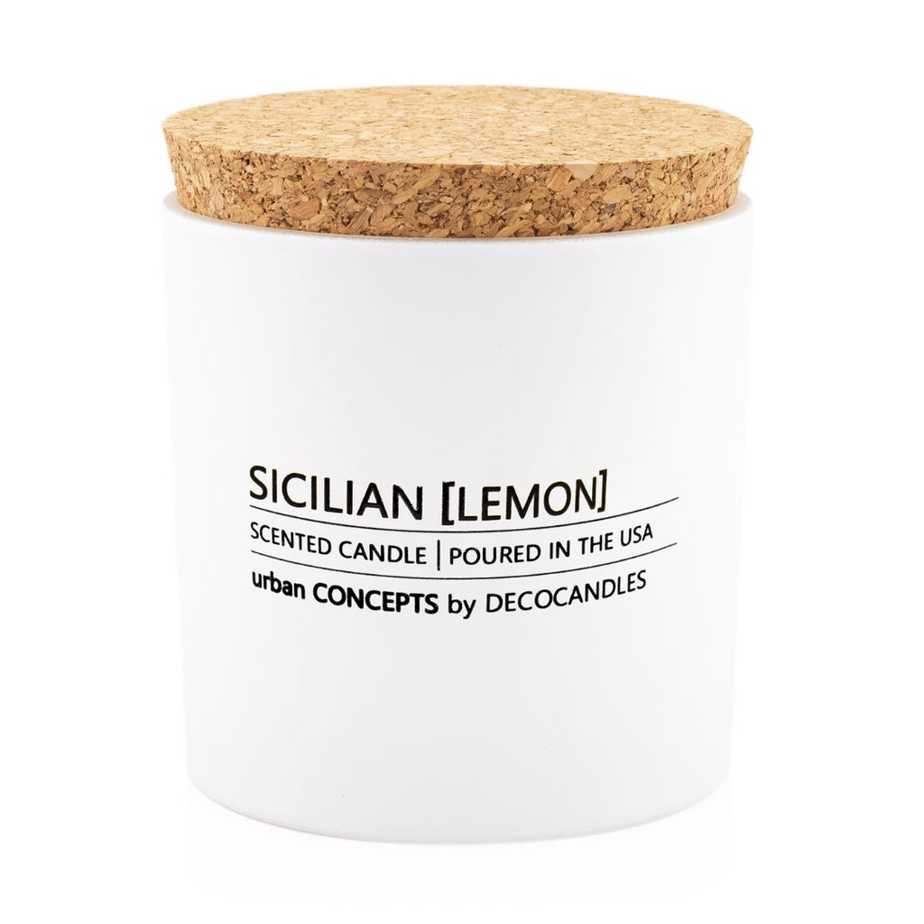 Sicilian Lemon |  9 Oz. w/ Cork lid