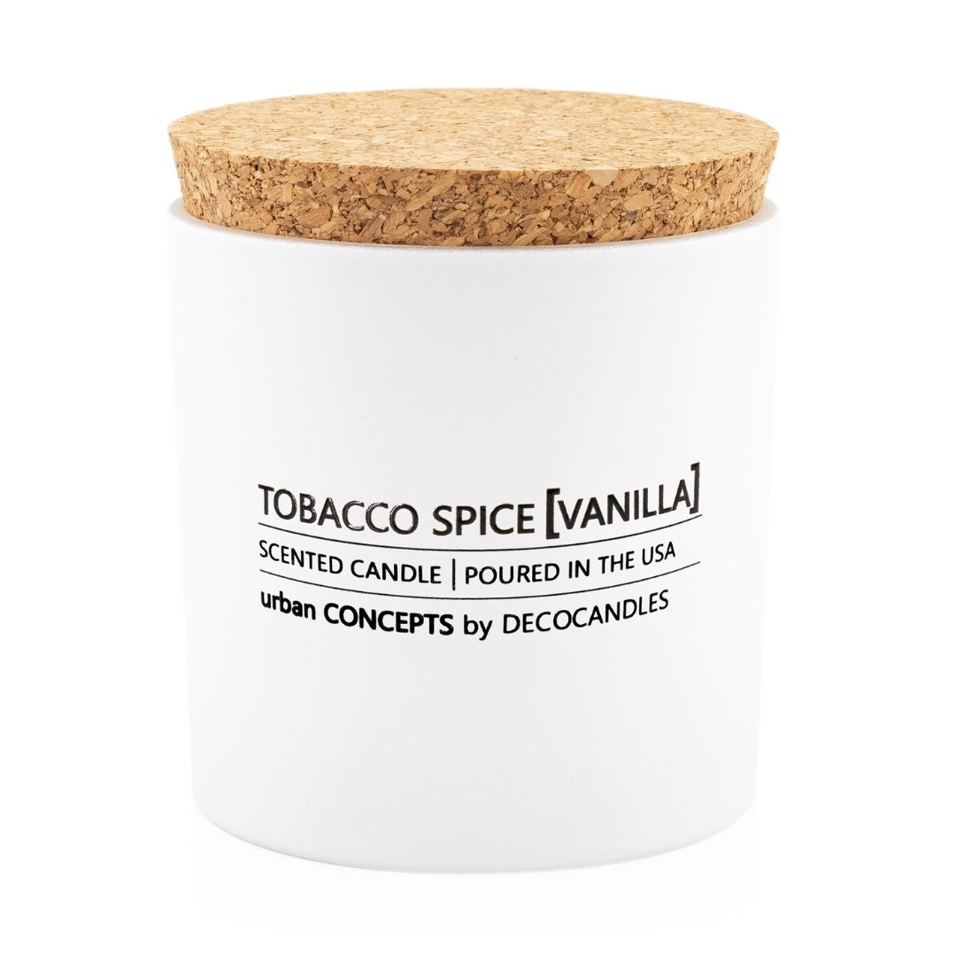 Tobacco, Spice & Vanilla - 9 Oz. w/ Cork lid
