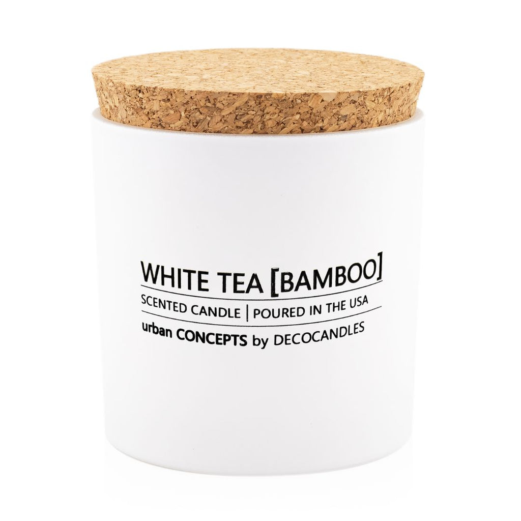 White Tea & Bamboo - 9 Oz. w/ Cork lid