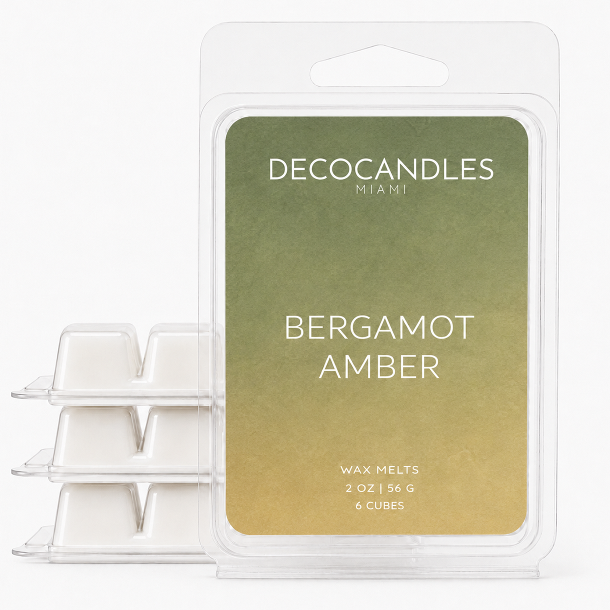 Bergamot Amber | Wax Melts | 24 Cubes