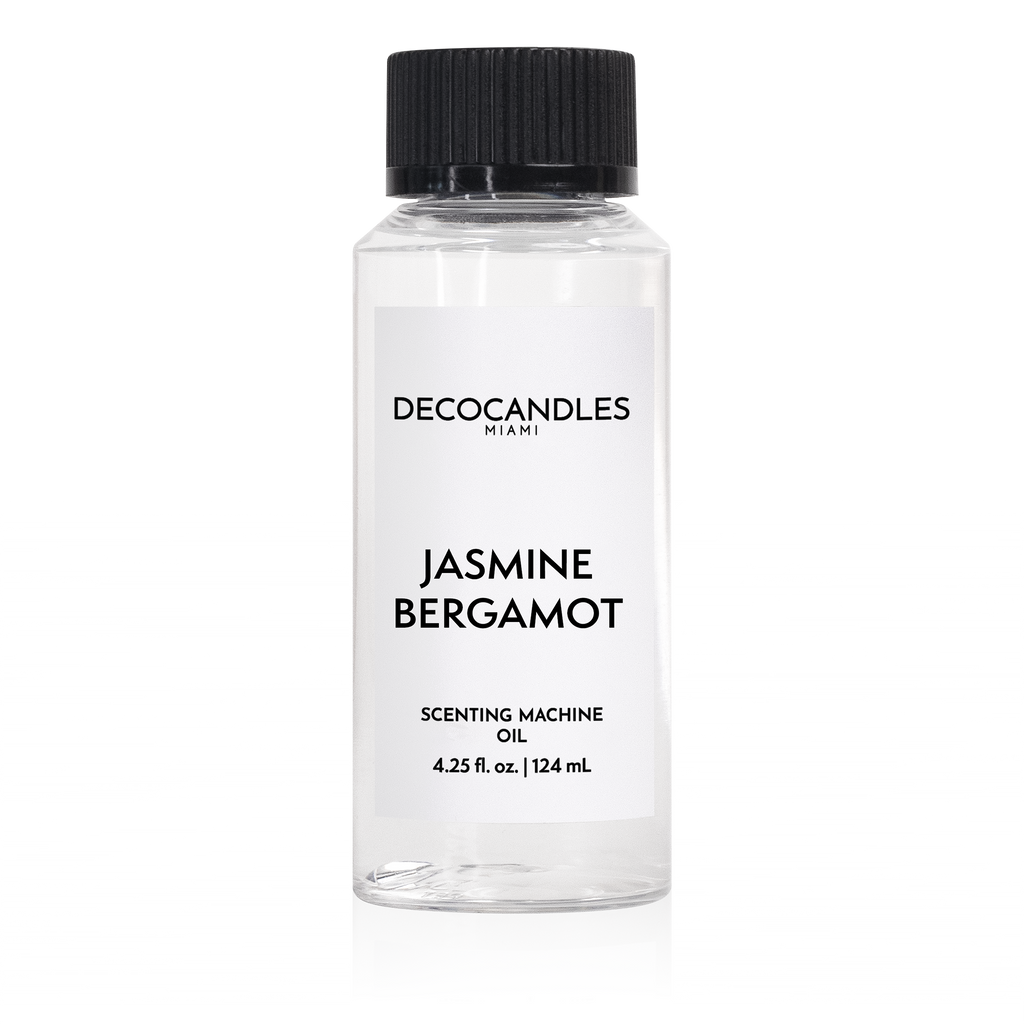 Jasmine & Bergamot | Diffuser Machine Oil Refill | 4.2 Oz.