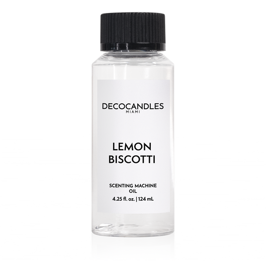 Lemon Biscotti | Diffuser Machine Oil Refill | 4.2 Oz.