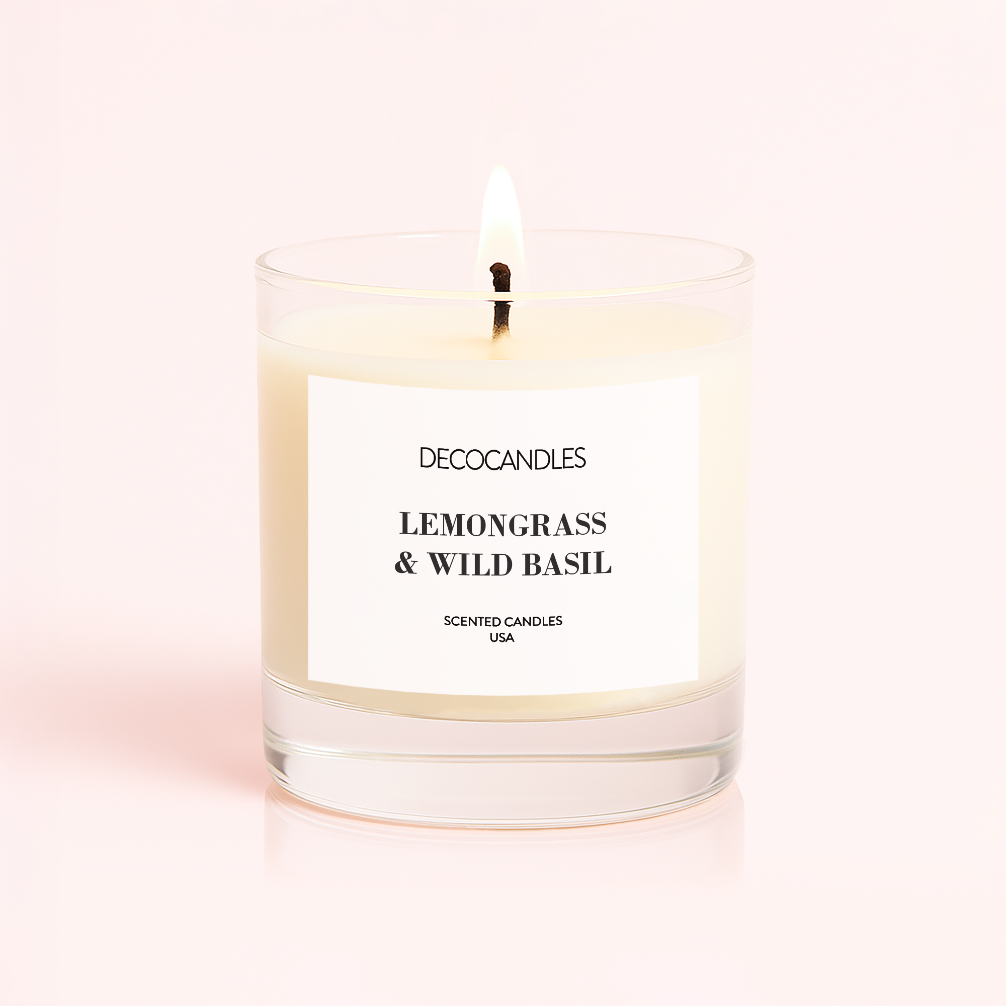 Lemongrass & Wild Basil - 6 Oz. Jar