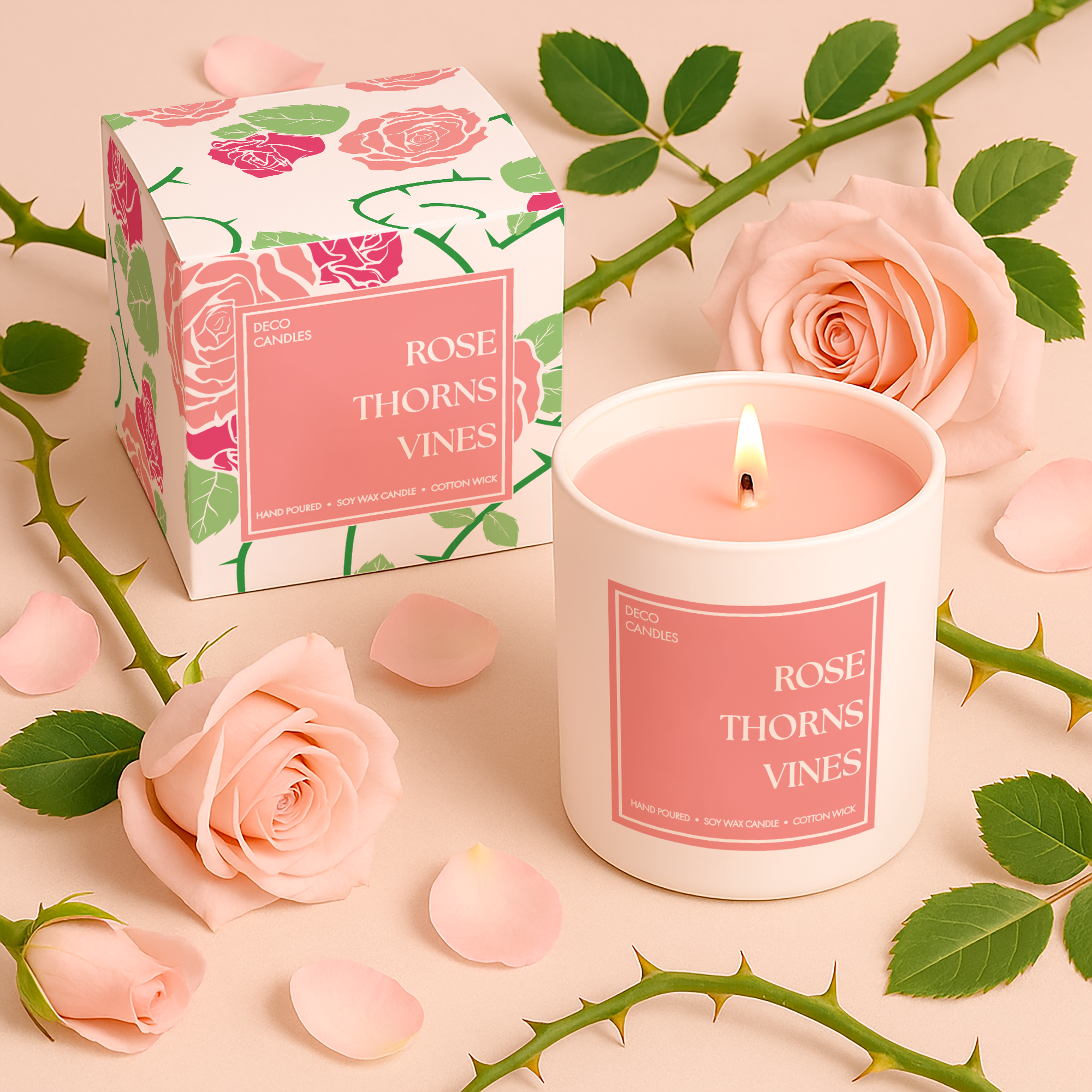 Rose, Thorns & Vines 9 Oz. Jar