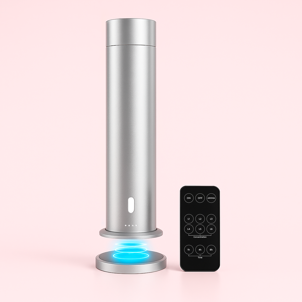 Wireless Tower Diffuser Machine - Silver
