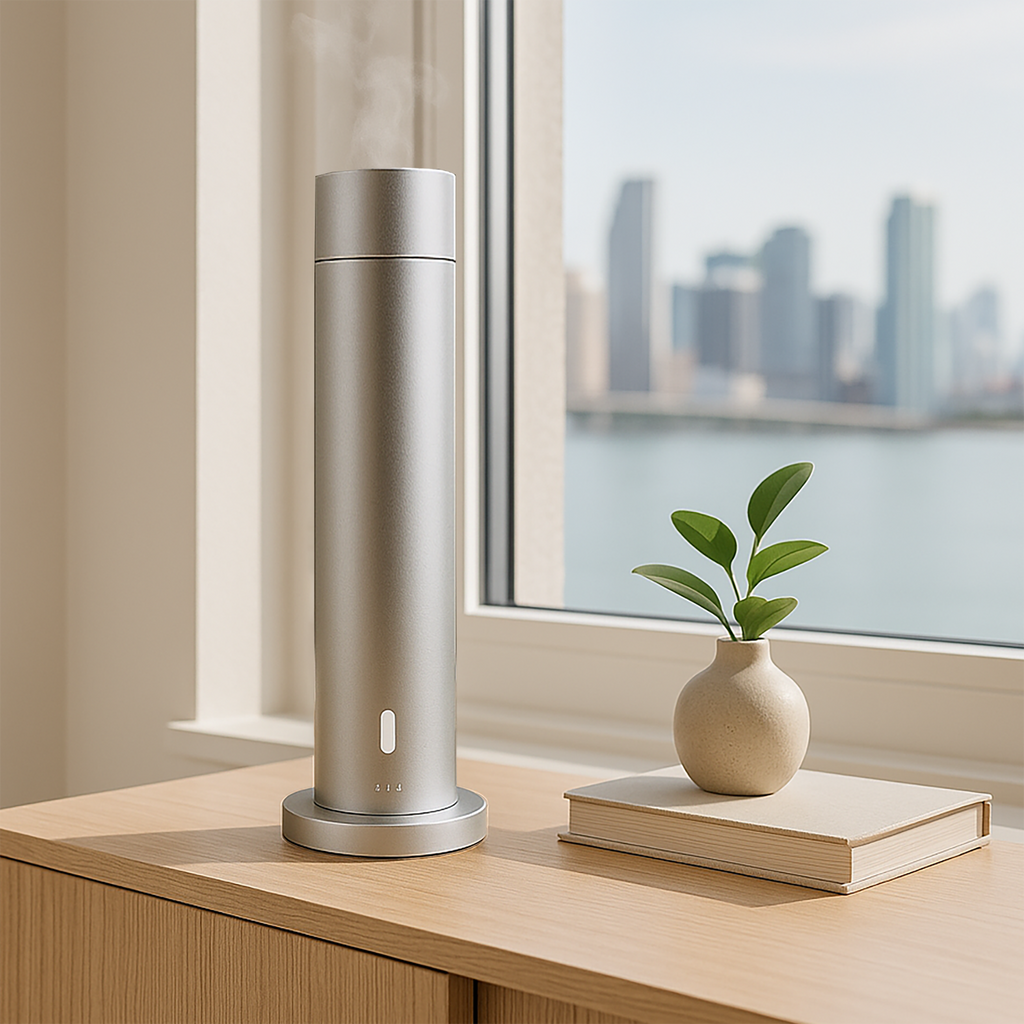 Wireless Tower Diffuser Machine - Silver
