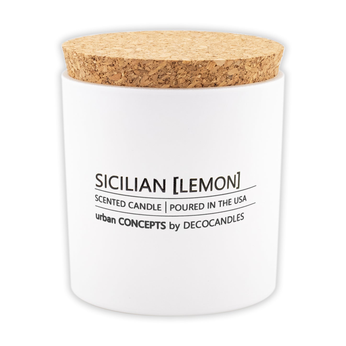 Urban Concepts | Sicilian Lemon |  9 Oz. w/ Cork lid