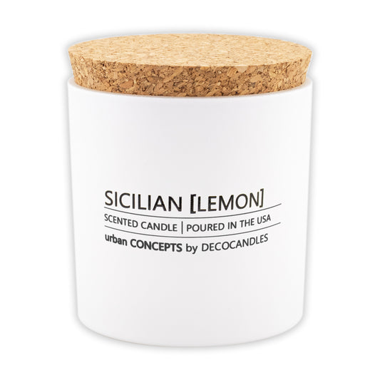 Urban Concepts | Sicilian Lemon |  9 Oz. w/ Cork lid