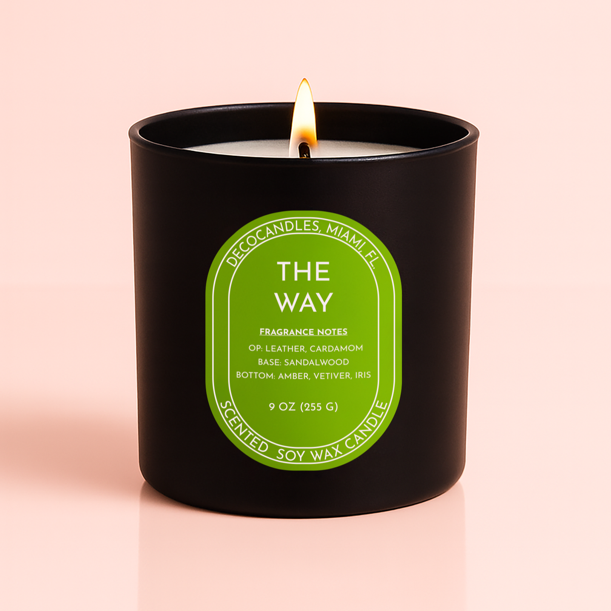 The Way - 9 Oz. Matte Black Jar