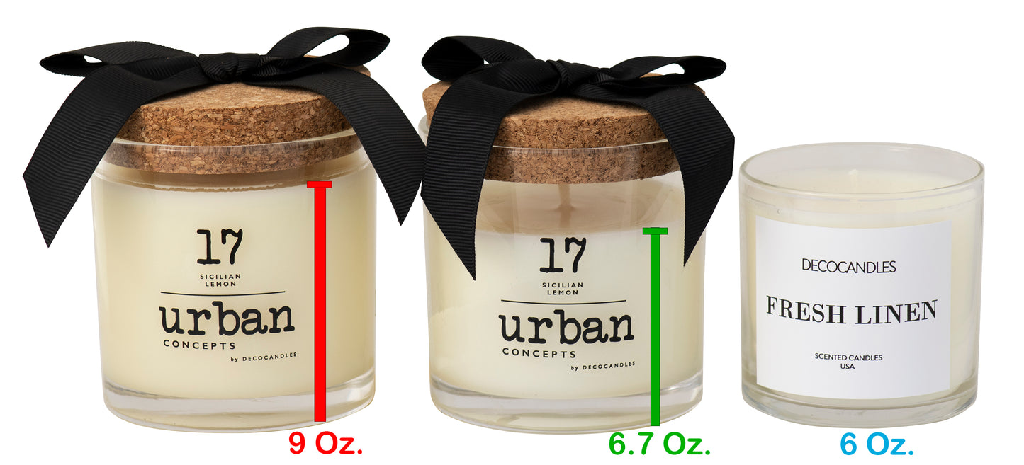 Urban Obsessions | Vanilla Bean - 9 Oz. w/ Cork lid