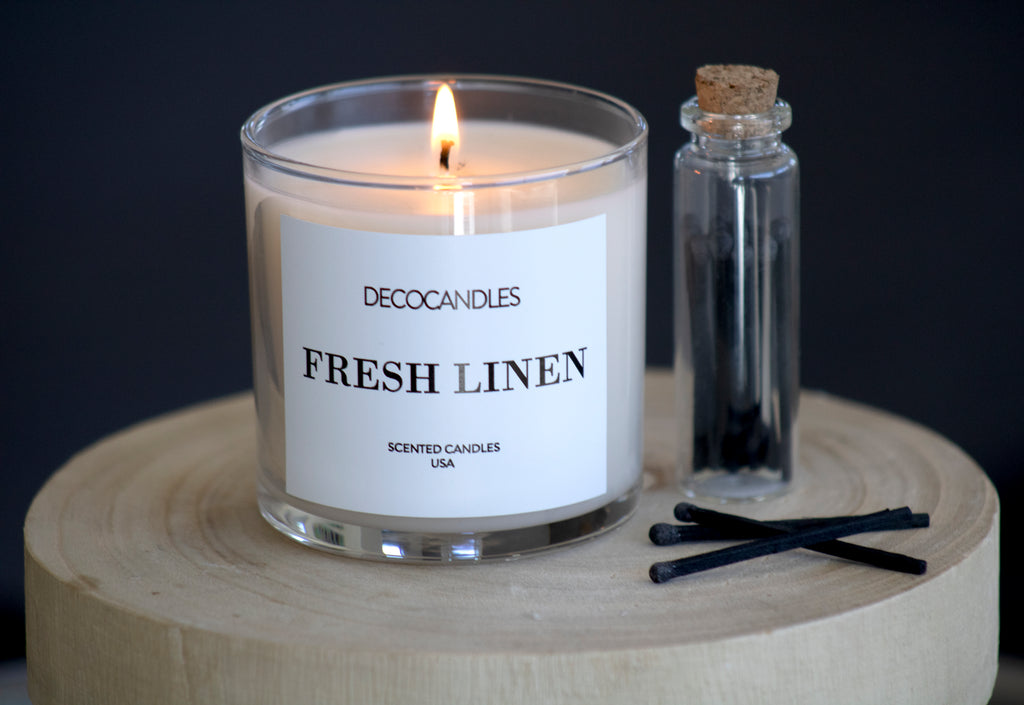How To Make Fresh Linen Scented Candles